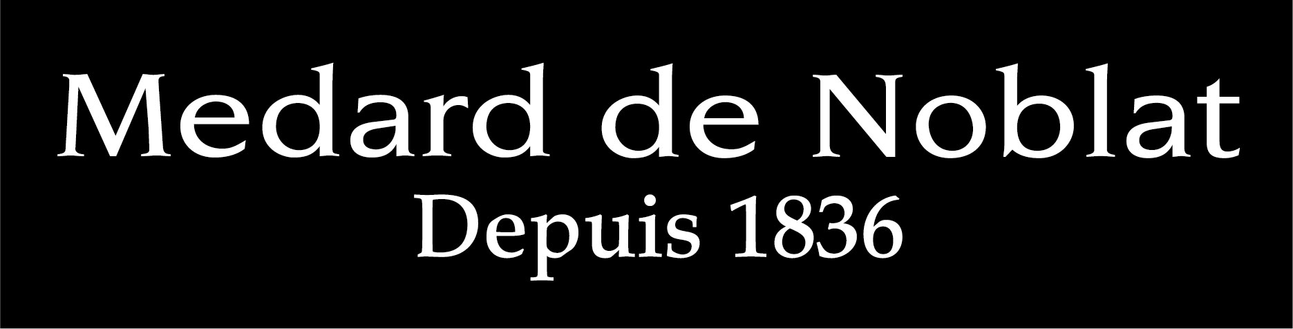 Medard de Noblat depuis 1836_blanc_fond_noir